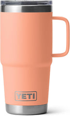 YETI Rambler 20 oz Travel Mug, Stainless Steel, Vacuum Insulated - Image 4
