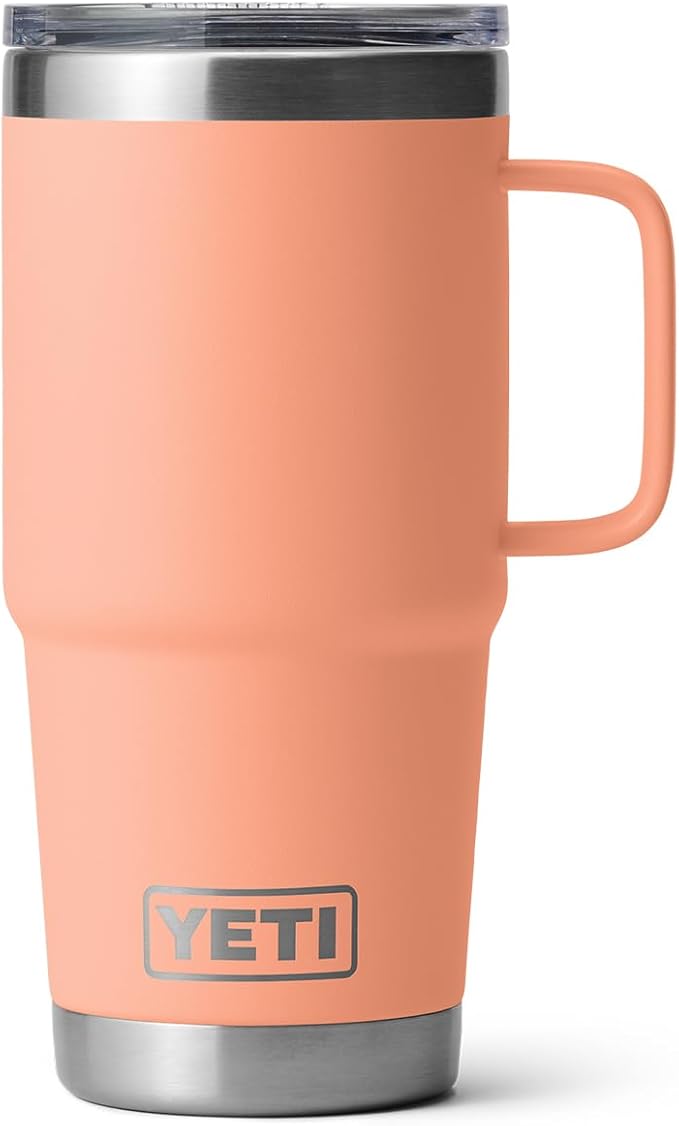 YETI Rambler 20 oz Travel Mug, Stainless Steel, Vacuum Insulated - Image 4