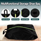 Shoe Bags for Travel (Black)