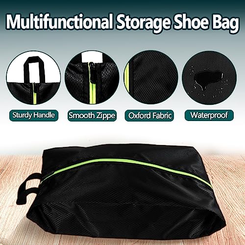 Shoe Bags for Travel (Black)