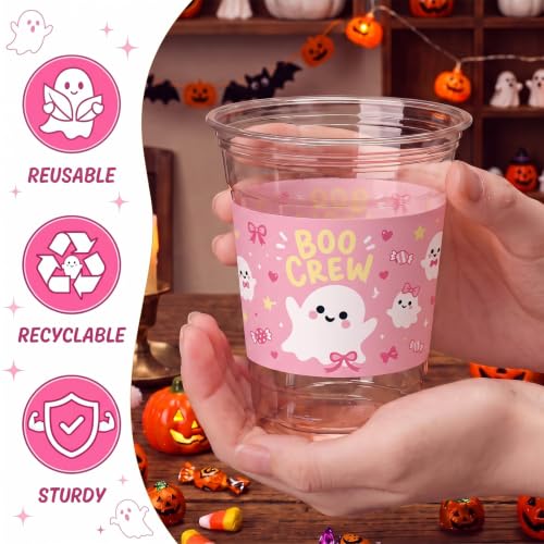 50 Pack Halloween Plastic Cups 12 oz for Party (Halloween)