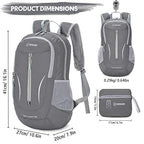 Lightweight Packable Backpack 25L (25L / Medium Grey)