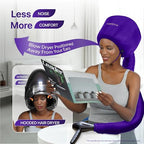 Bonnet Hair Dryer Attachment w (Purple)