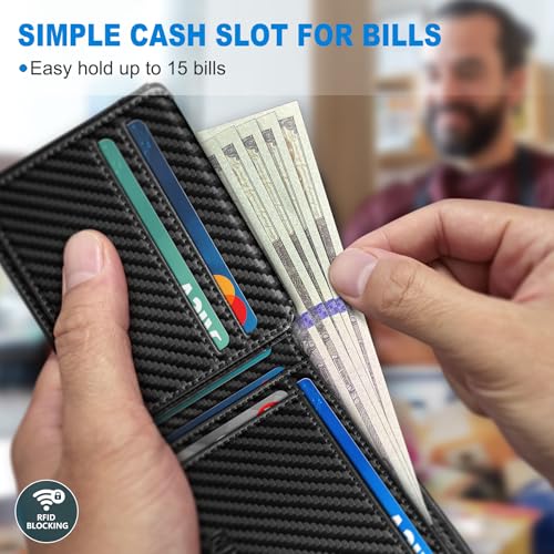 AirTag Wallet for Men (Black182)
