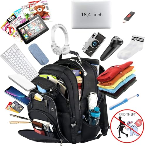 Extra Large Laptop Backpack (Blue)