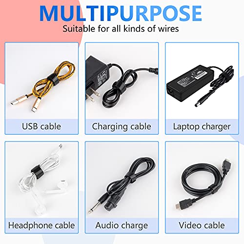 60x Cable Management Ties (60 Count (Black))
