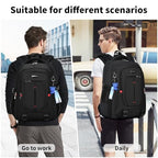 Backpack for School Boys Backpacks for Kids Camo Bookbag for Middle School Bags high school Waterproof Travel Back Pack (Medium (18.5*12.9*9 inches) / Black + (Pendant))