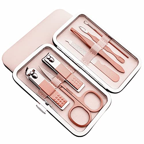 7pcs Manicure Set (Rose Gold)