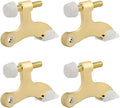 HOMOTEK 4 Pack Hinge Pin Bright Brass Door Stopper, Adjustable Deluxe Heavy by HOMOTEK