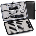 High Precision Stainless Steel Nail Clippers Set (Light Gray 15 Pieces)