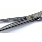 Dos Manos HIGH-END Razor Edge Series Barber Blending Hair Scissors - Japanese Stainless Steel Salon Scissors 6" Overall Length - Fine Adjustment Tension Screw