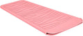 Silicone Heat Resistant Travel Pouch for Hot Hair Styling Tools - Straightener, Crimping Iron, Curling Wand, Flat Iron, and Waving Iron (Light Pink) 1 Pack