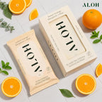 ALŌH Sweet Orange Bergamot + Aloe Hand Sanitizer Wipes (Sweet Orange Bergamot 6 pack 20ct Wipes (120 wipes))
