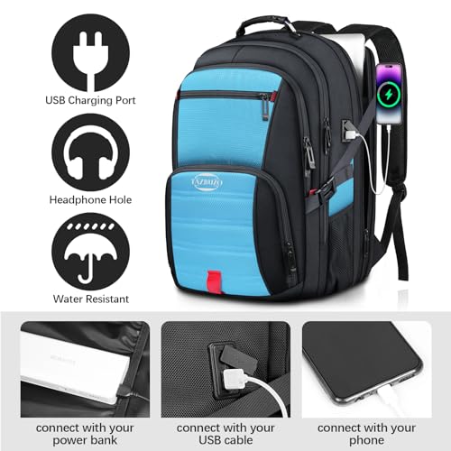18.4 Inch Extra Large Backpack (Blue / 18.4 inch)