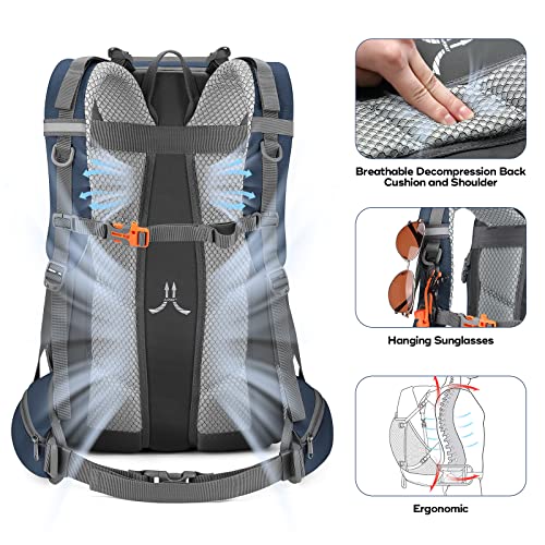 40L Hiking Backpack (Blue / 40l / Daypack Backpacks)