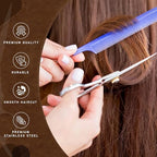 Hair Cutting Scissors (Gold Hair Scissor)