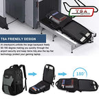 Extra Large Travel Laptop Backpack for Men 55L (18.4 inch / Grey)