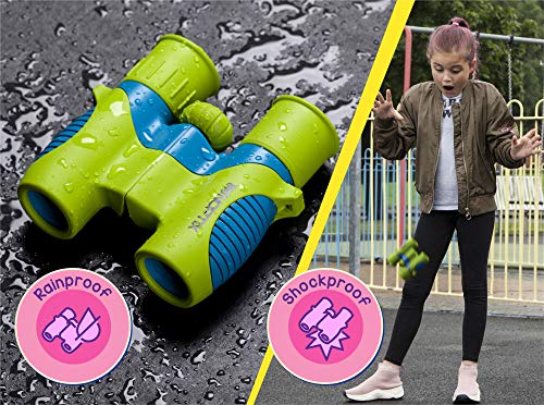 Binoculars for Kids (Green Blue)