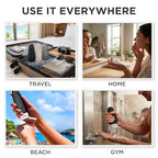 Leak Proof Travel Bottles (3oz 15pc - Gray/White/Black)
