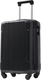 Merax 20 Inch Carry On Luggage Airline Approved, Hardshell ABS Suitcase by Merax