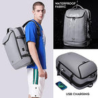 Carry on Backpack Airline Approved for Men (Grey-a50l)