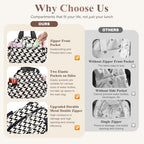 Lunch Bag Lunch Box for Women (B-B-Corduroy Stars / Medium - 10L)