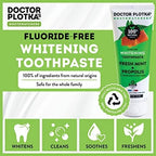MOUTHWATCHERS Whitening Fluoride Free Naturally Sourced Toothpaste, 3 oz Tube - Image 5