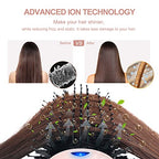 One Step Hair Dryer Brush and Styler Volumizer (Pink / 2.3" Oval Barrel)