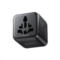 MOMAX Mini Universal Travel Adapter Worldwide, 2 AC, All European Travel Plug by MOMAX
