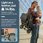 Quid³ Travel Stroller with One (Orbital Gray)