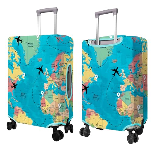 Travel Luggage Cover Suitcase Protector Fits 18 (C-1 / S(18-20in))