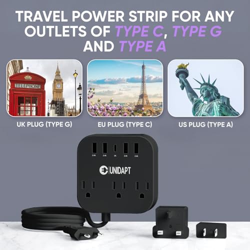 UK Ireland Travel Plug Adapter