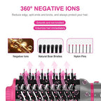 Hair Dryer Brush Set (Silver)