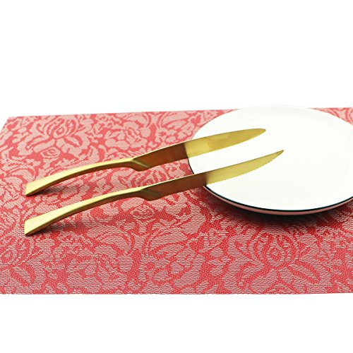 24 Piece Flatware Set (4 / Gold)