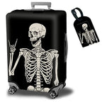Luggage Cover Plus (Rock Skull / XL)