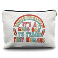 Teacher Appreciation Makeup Cosmetic Bag (Teacher-8)
