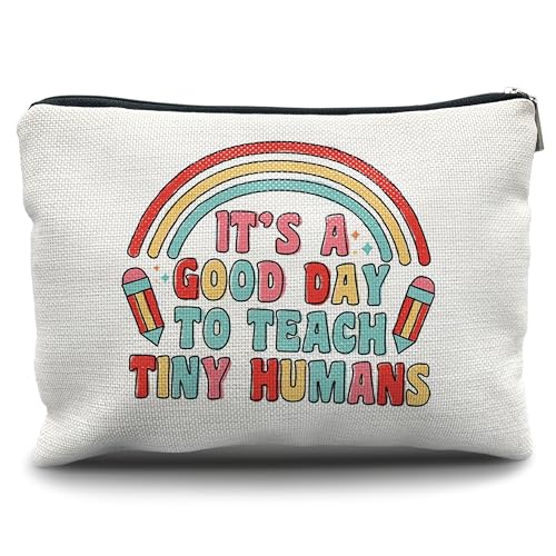 Teacher Appreciation Makeup Cosmetic Bag (Teacher-8)