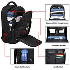 Travel Laptop Backpack (Medium / Black)