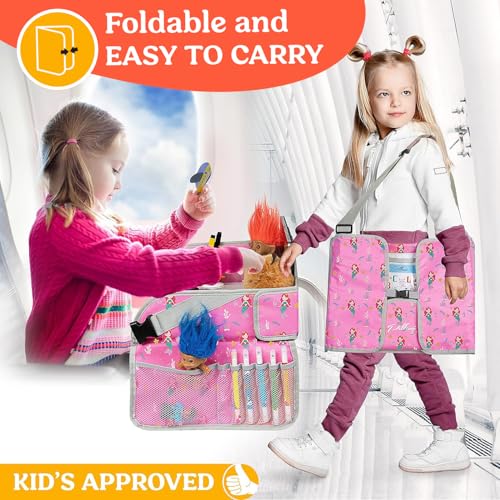 Kids Travel Tray for Car (1-pack Mermaid)