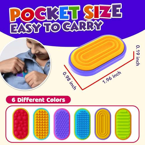 Sensory Fidget Magnet Toys for Kids (6pcs)