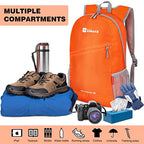Lightweight Packable Backpack 20L (20 L / Orange)