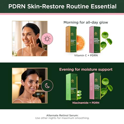 PDRN Serum for Face with Salmon DNA & CICA (1 Fl Oz (Pack of 1))