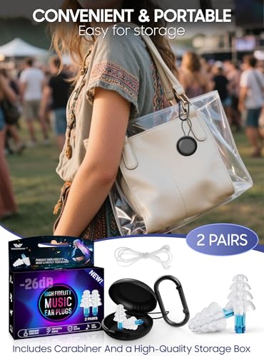 Concert Ear Plugs (Royal Blue - Regular)