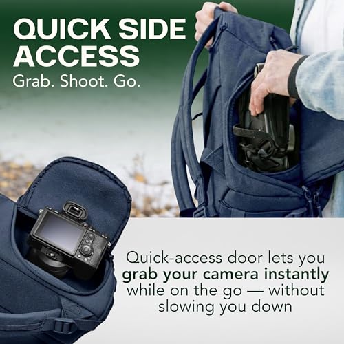 Jumper Compact Camera Backpack 2026 Edition (Moonlit Blue / 18L)