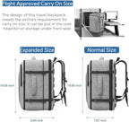 Carry On Backpack (Grey / 2X-Large(20"x14"x10"))