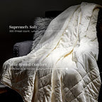 Lightweight Blanket (Full / Queen / Ivory)