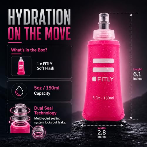 Soft Flask 5 oz (Pink / 5 Ounces)