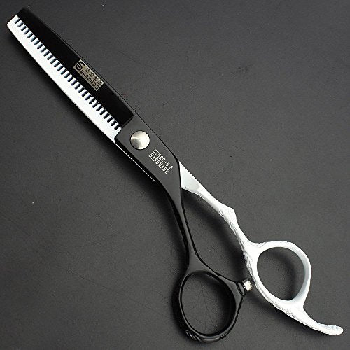 Left Hand) heasutairisutohea Scissors 6 in Hairdresser Hair is C High Hardness Made of Stainless Steel for Thinning Shear Tools to all over the world (6-inch Thin Scissors-a)