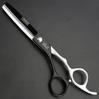 Left Hand) heasutairisutohea Scissors 6 in Hairdresser Hair is C High Hardness Made of Stainless Steel for Thinning Shear Tools to all over the world (6-inch Thin Scissors-a)