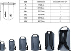 Dry Bag Waterproof (10L / Gray)